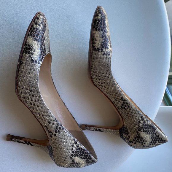 Jimmy Choo Snakeskin Pumps - Picture 5 of 14